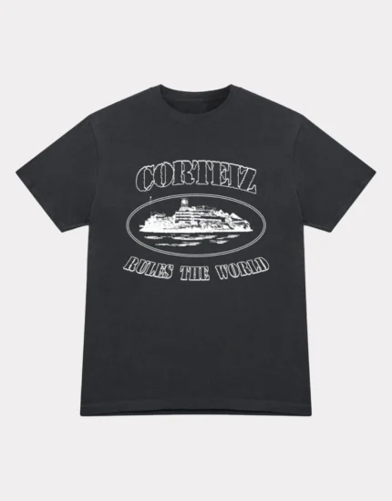 Corteiz OG Alcatraz T Shirt Schwarz (2)